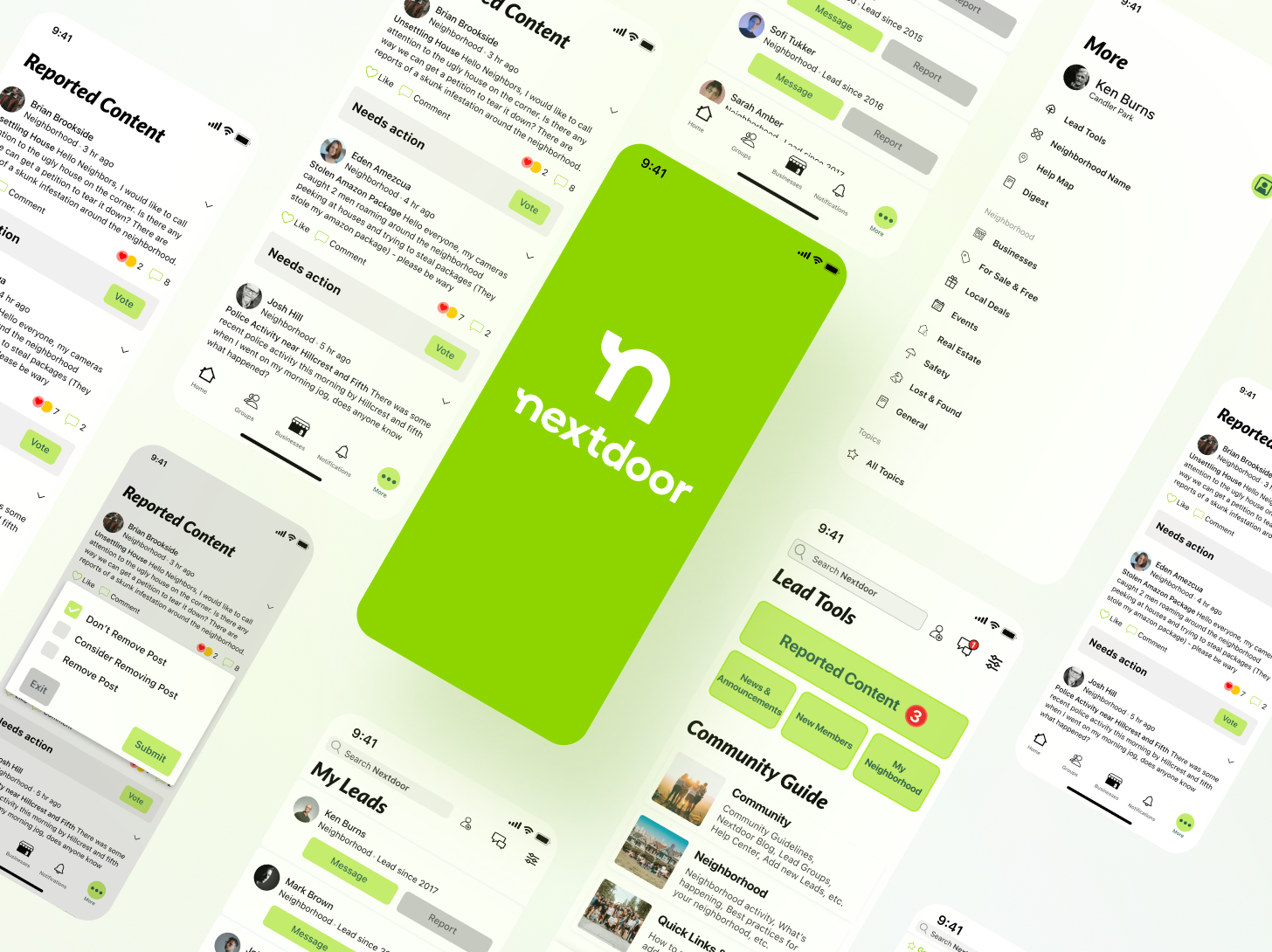 THE NEXTDOOR APP visual data 7